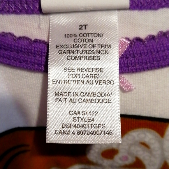 🔥SALE🔥 Disney Sofia the First 3 Piece Pajama Set Size 2 NWT Princess - Picture 10 of 11